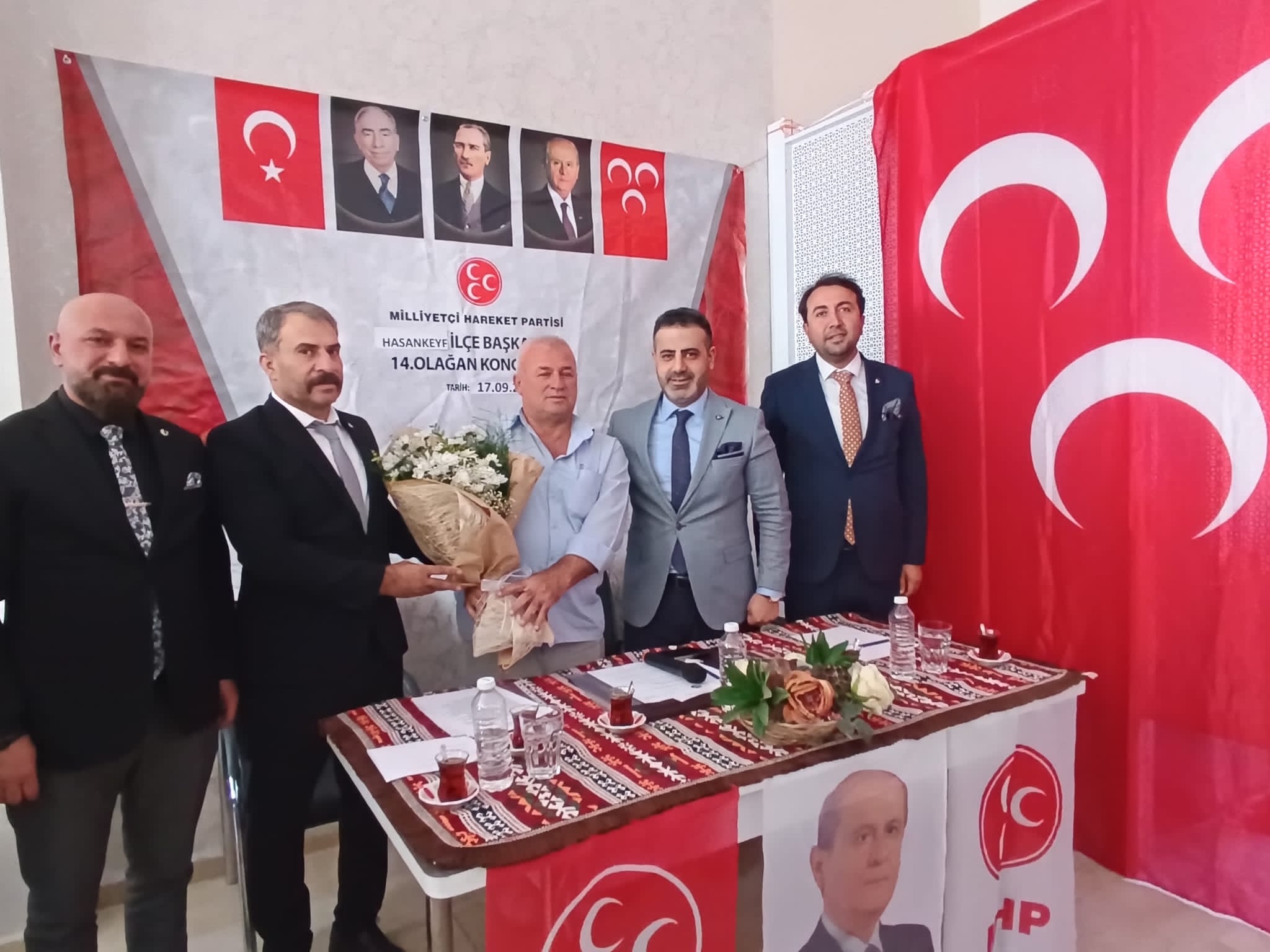 Hasankeyf MHP’de bayrak değişimi