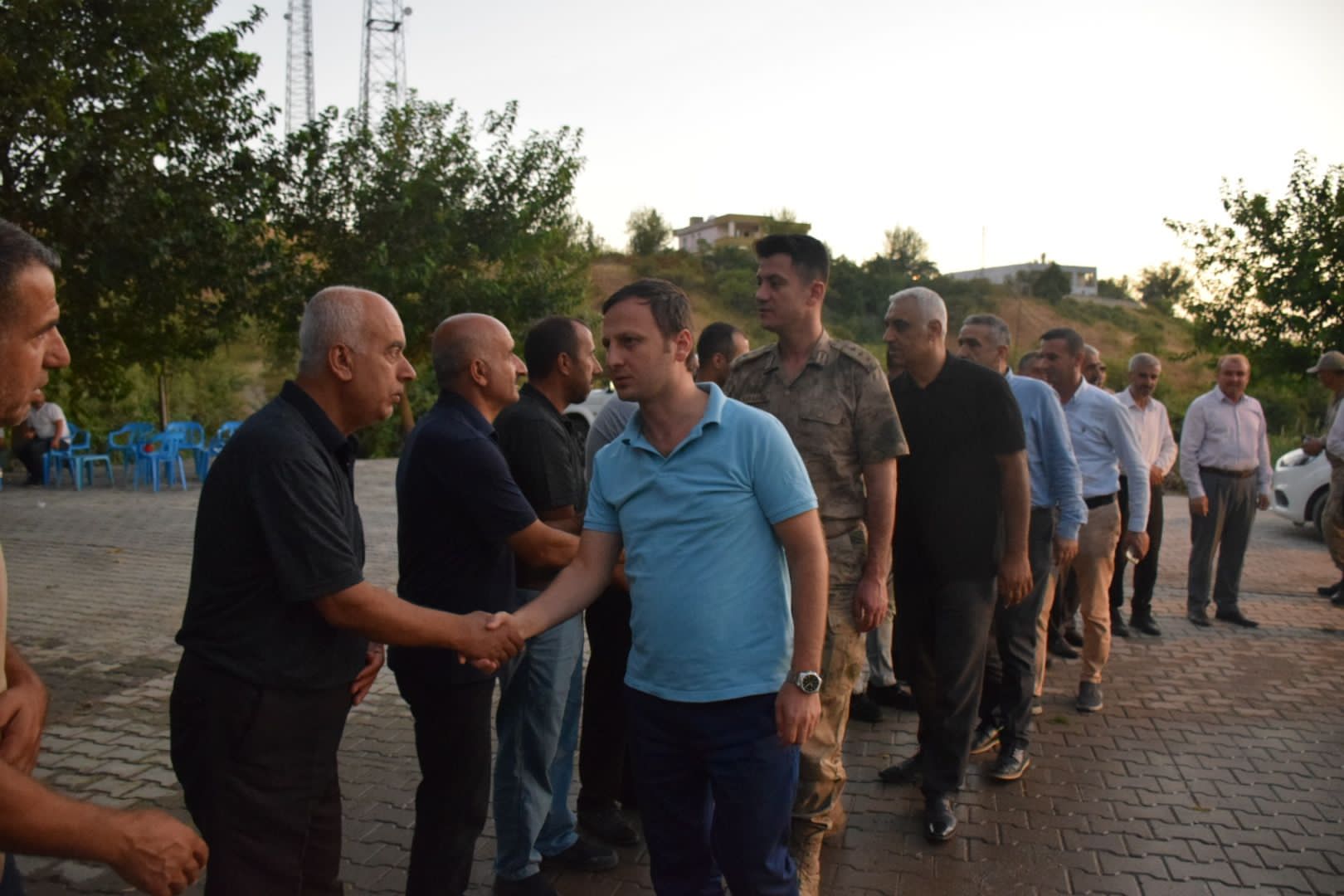 Kaymakam Güngör’den taziye ziyareti