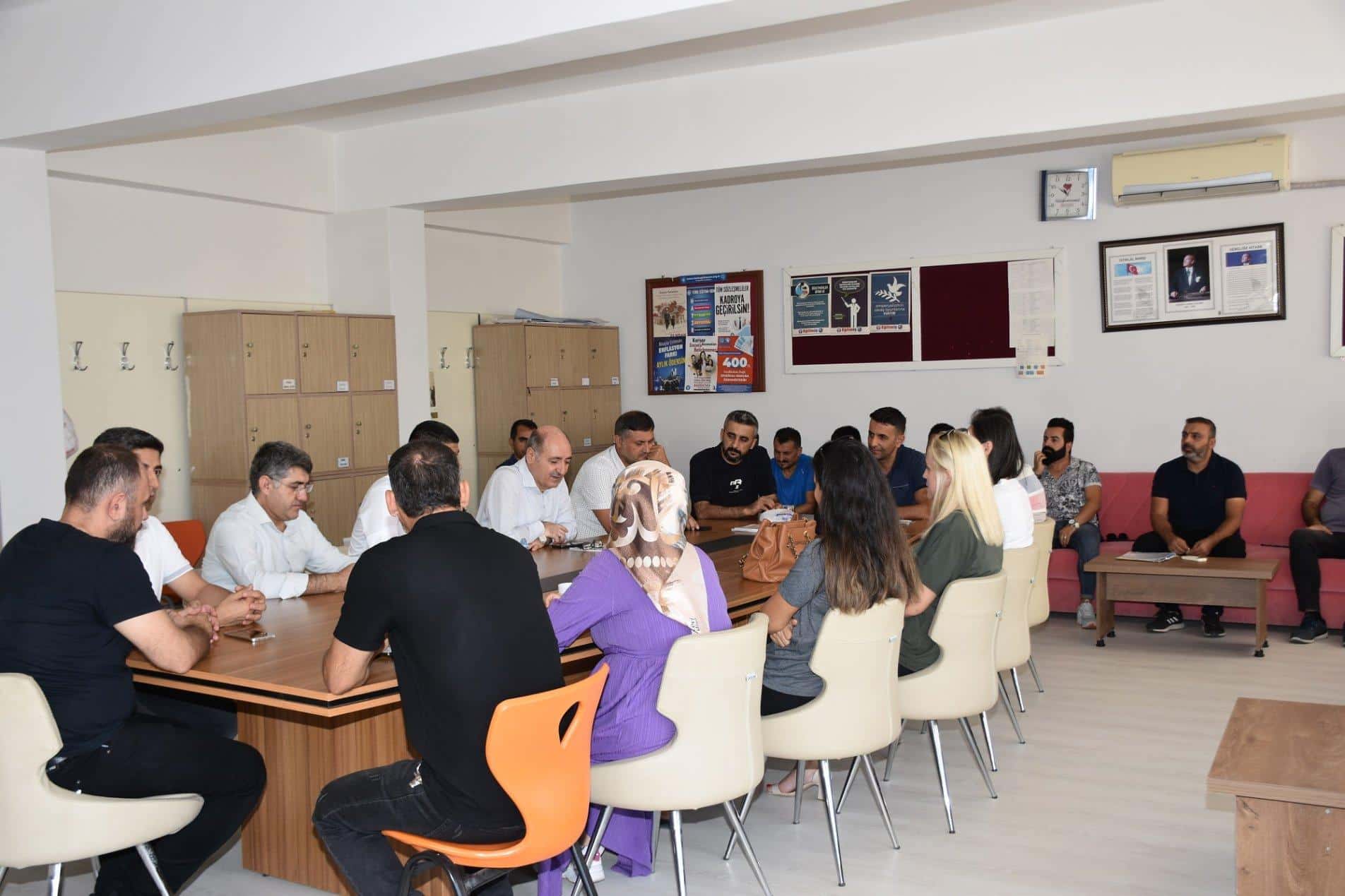 Müdür Kurtaran, öğretmenleri dinledi