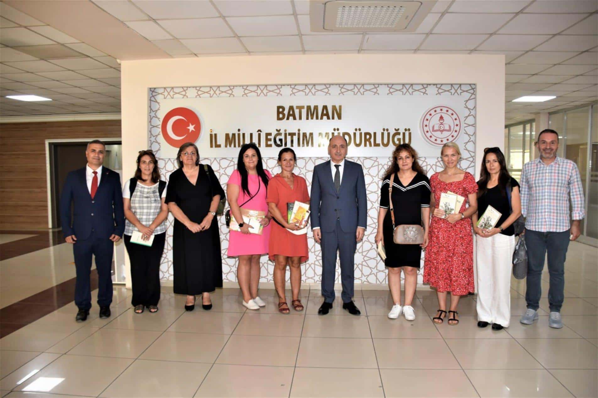 Yabancı eğitimcilerden ziyaret