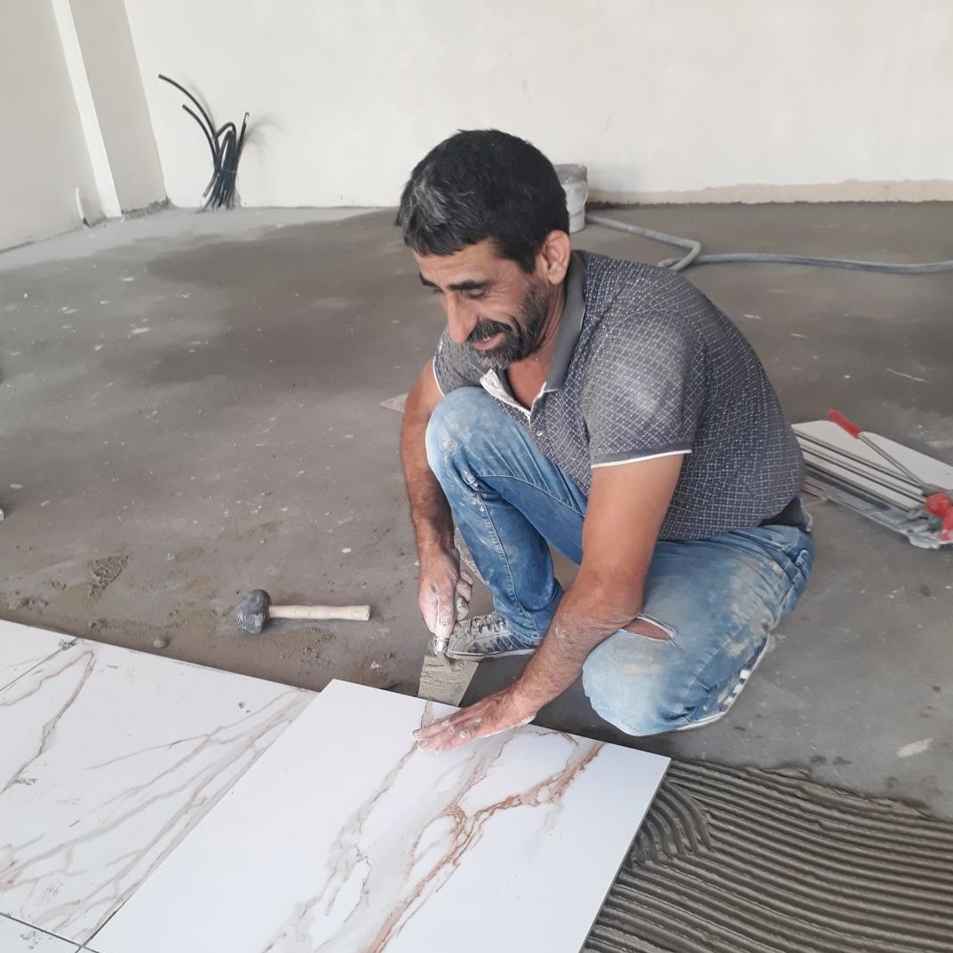 Fayansçılıkta 34 yıllık tecrübe