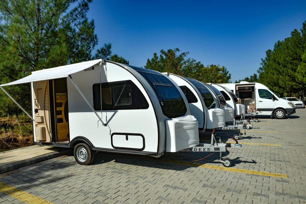 4 Adet karavan alındı