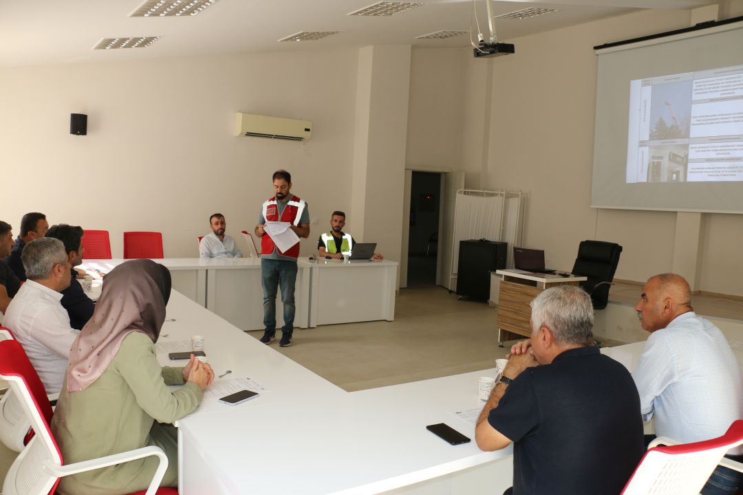 Belediyede iş sağlığı toplantısı