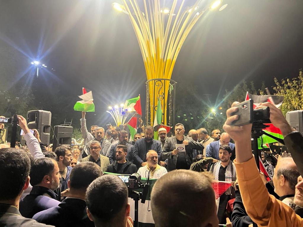 Binlerce kişi İsrail’i ‘PROTESTO’ etti
