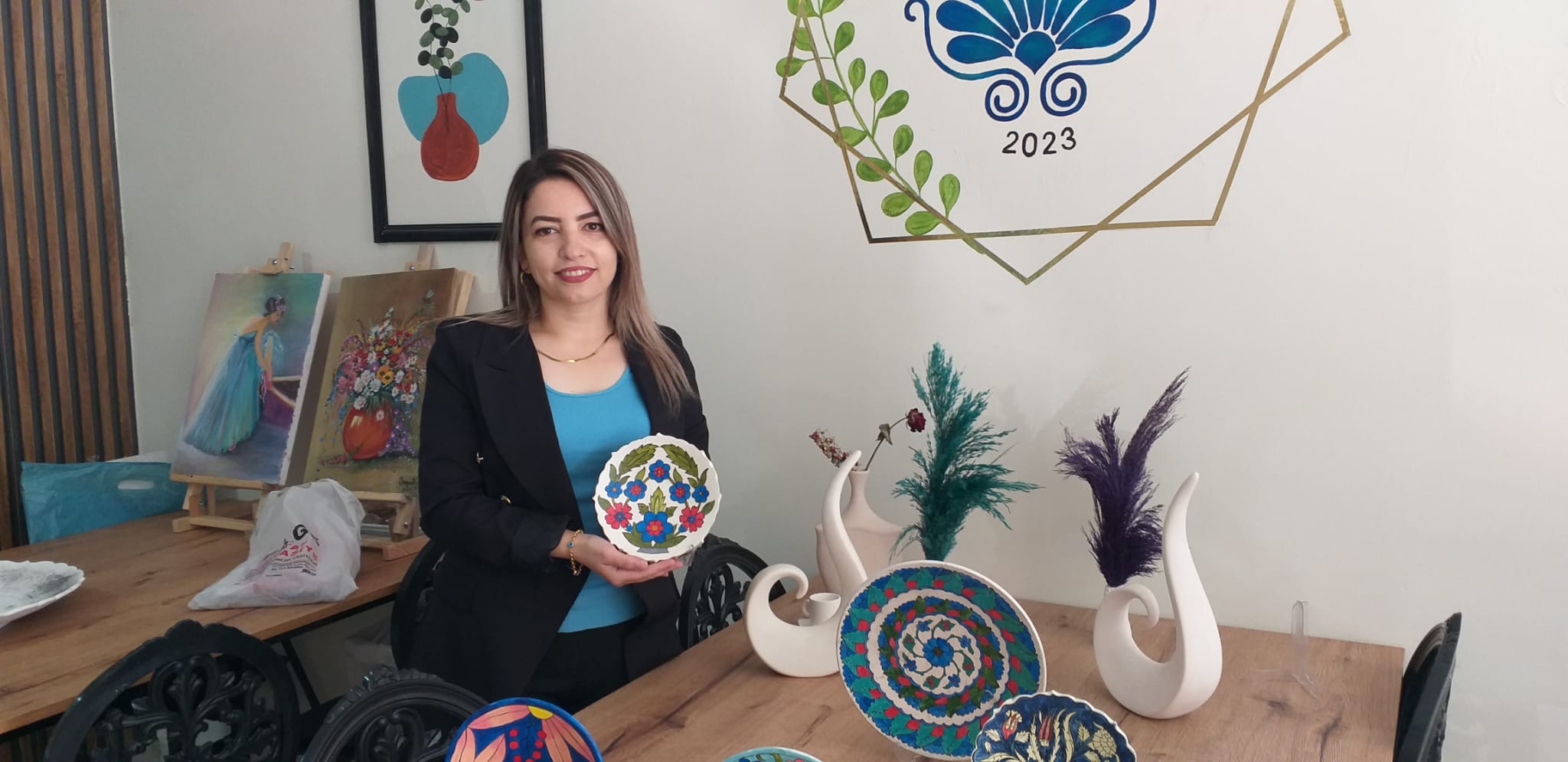 ‘Çini sanatı’ atölyesi kuruldu