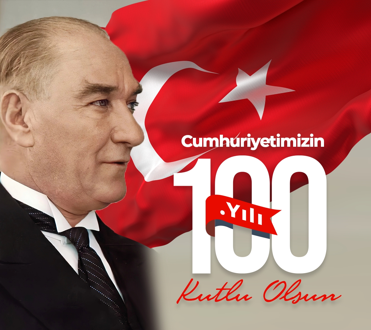 “Cumhuriyetimiz 100 yaşında”