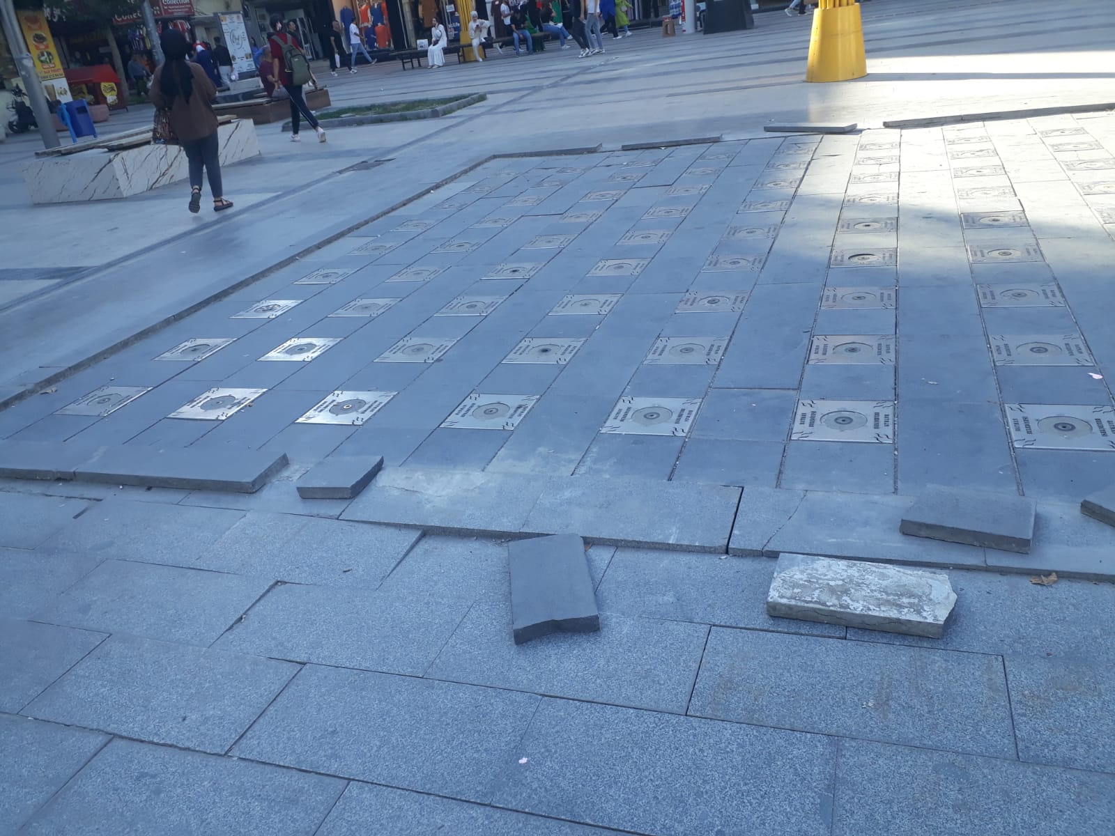 Parkelerin onarılmasını istediler