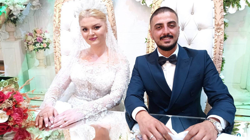 Uyanık ve Sertkan ailelerinin mutlu günü                  