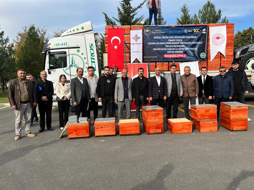 30 Üreticiye organik kovan