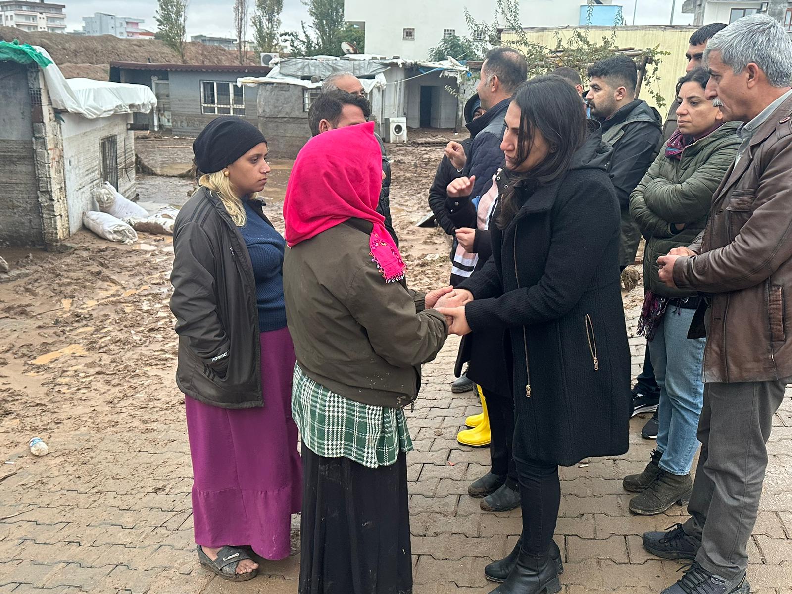 HEDEP, sel bölgesindeydi