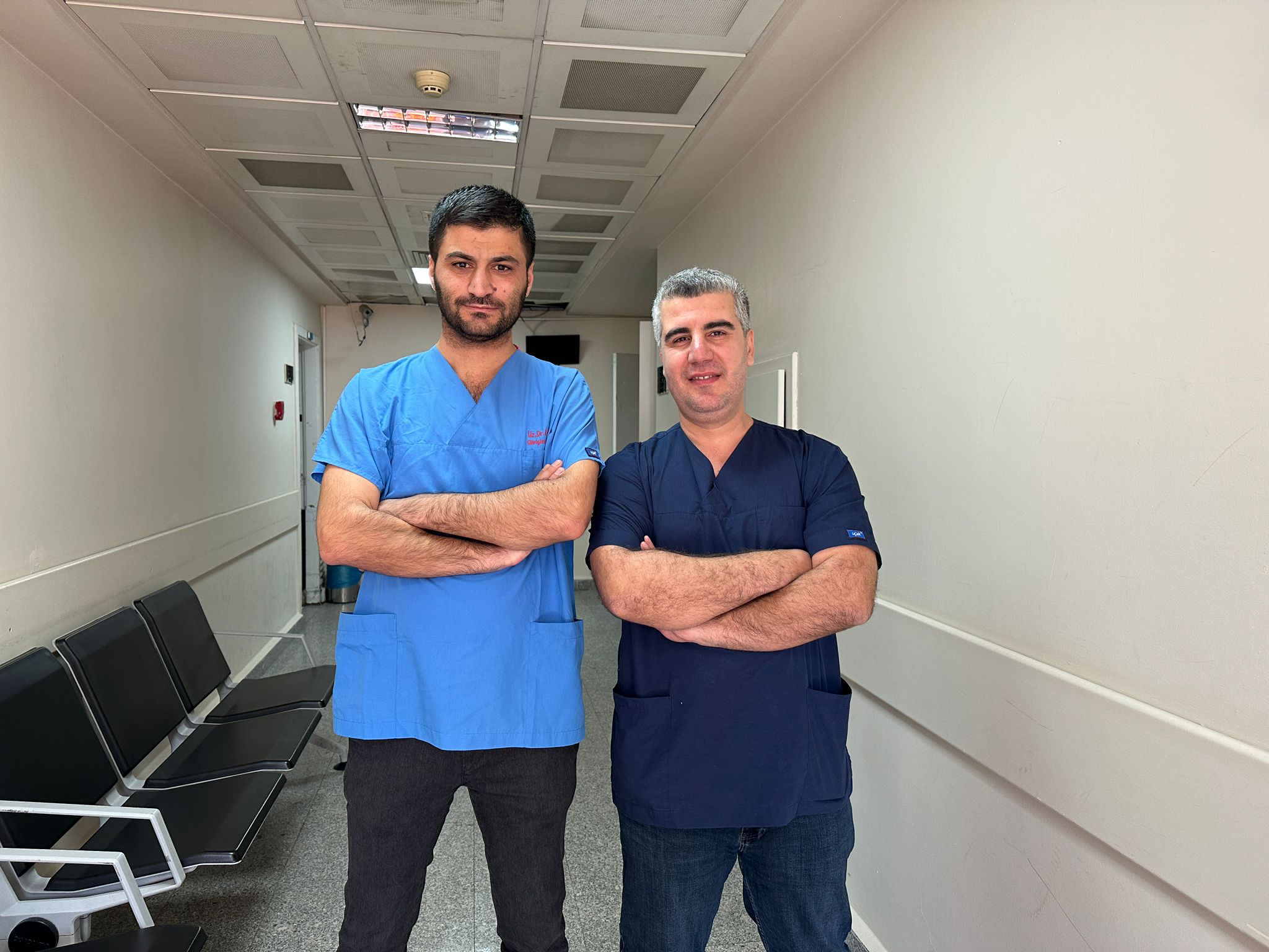 İki radyoloji uzmanı göreve başladı