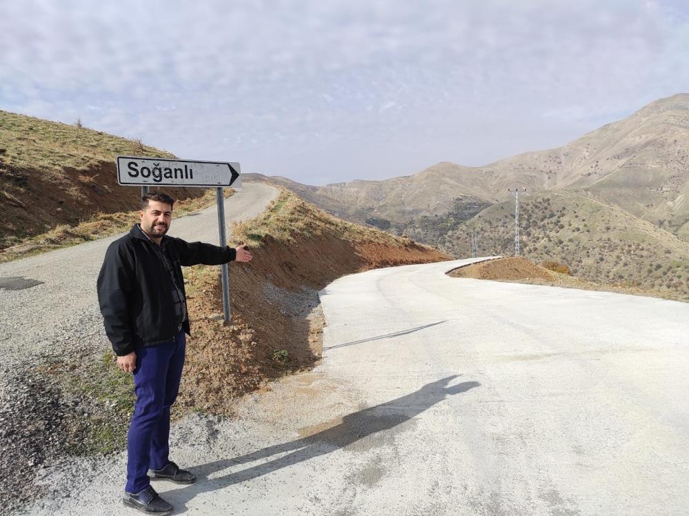 Köylerde beton yol sevinci