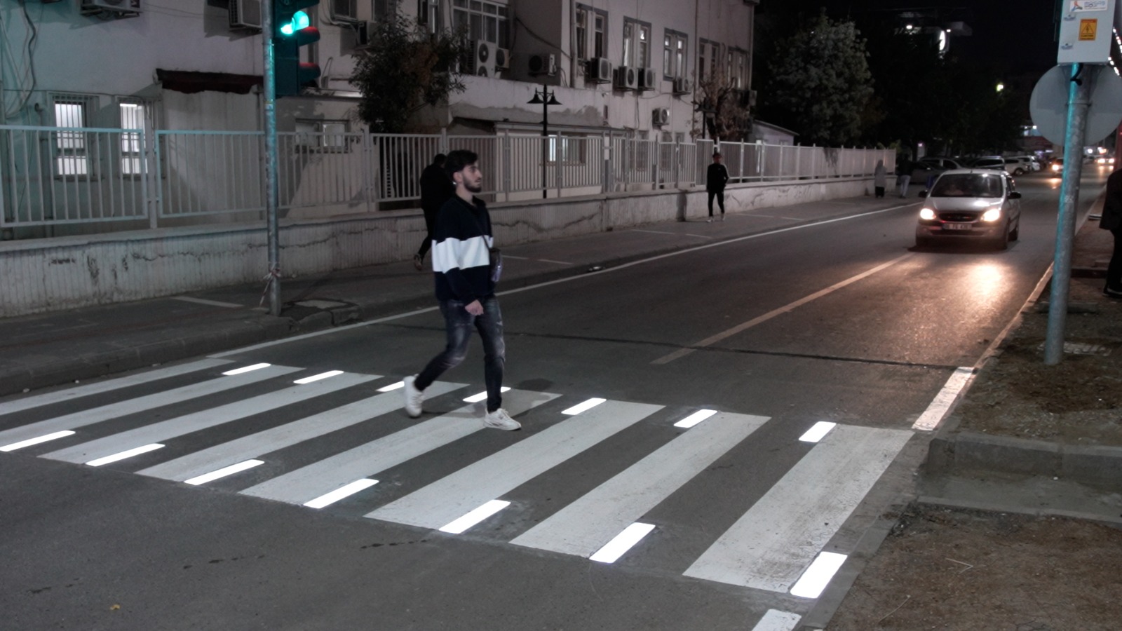 LED ışıklı yaya geçidi yaygınlaştırılıyor