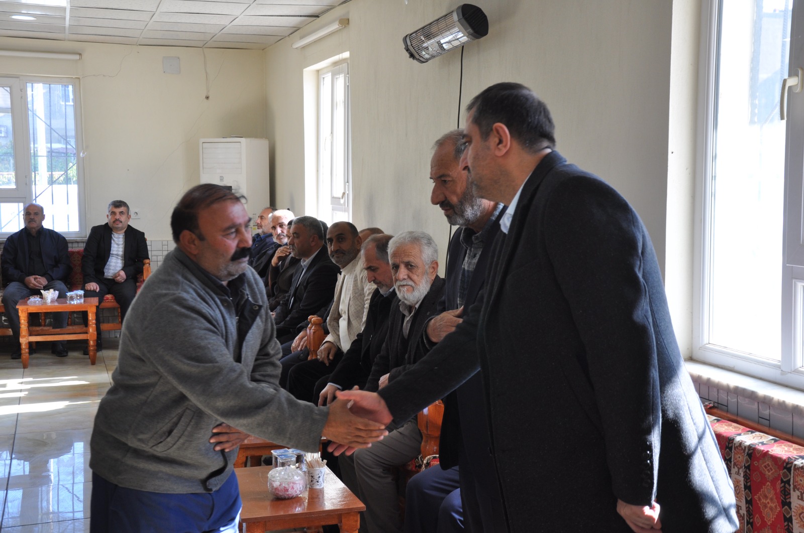 Ramanlı, acılı ailenin taziyesine katıldı