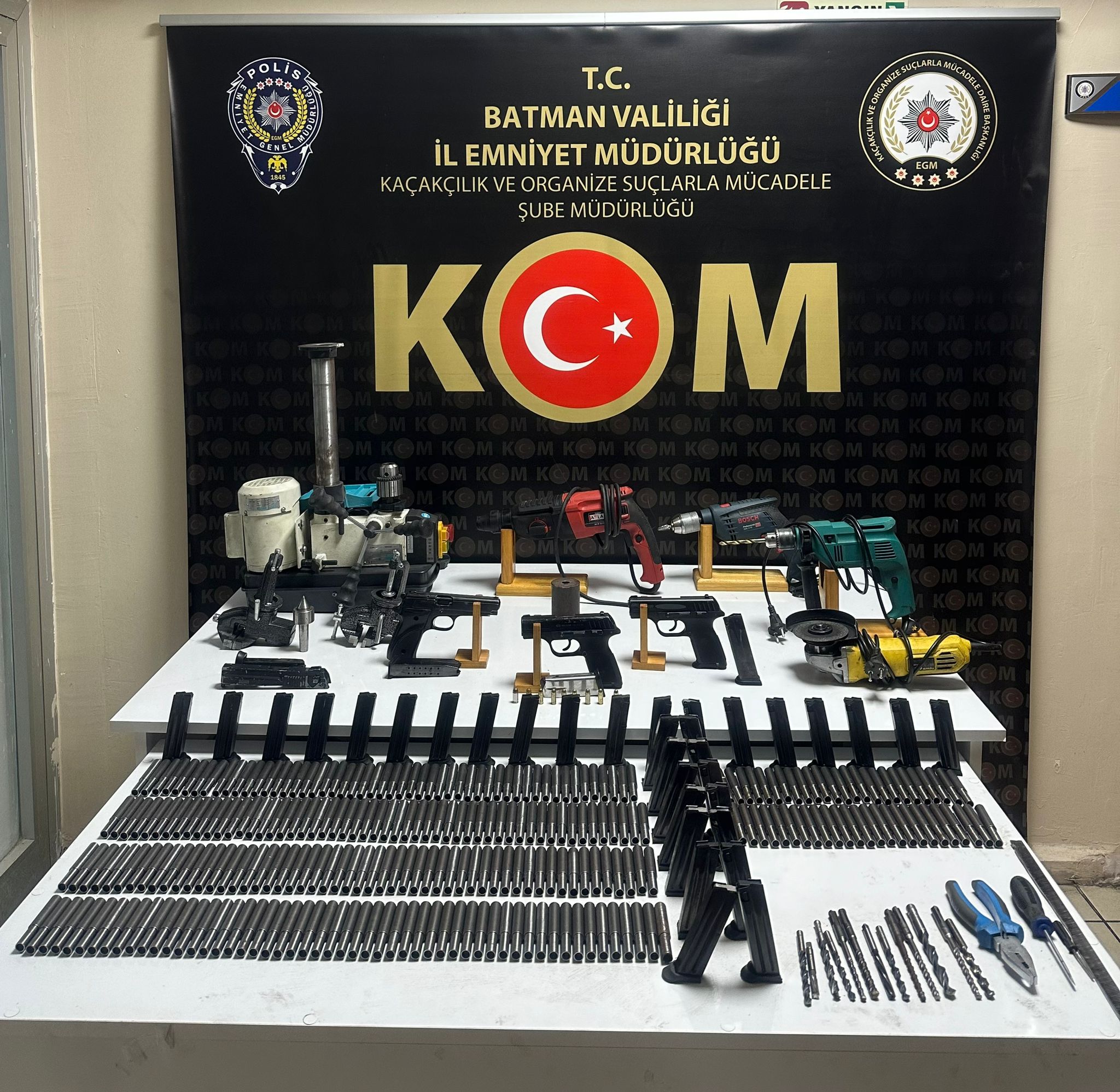 Silah kaçakçılığı operasyonu