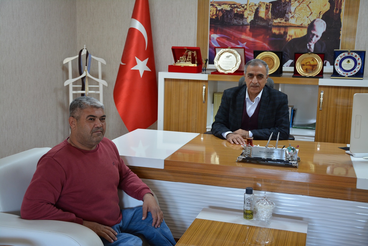 Yeşil’den Özperk’e ziyaret