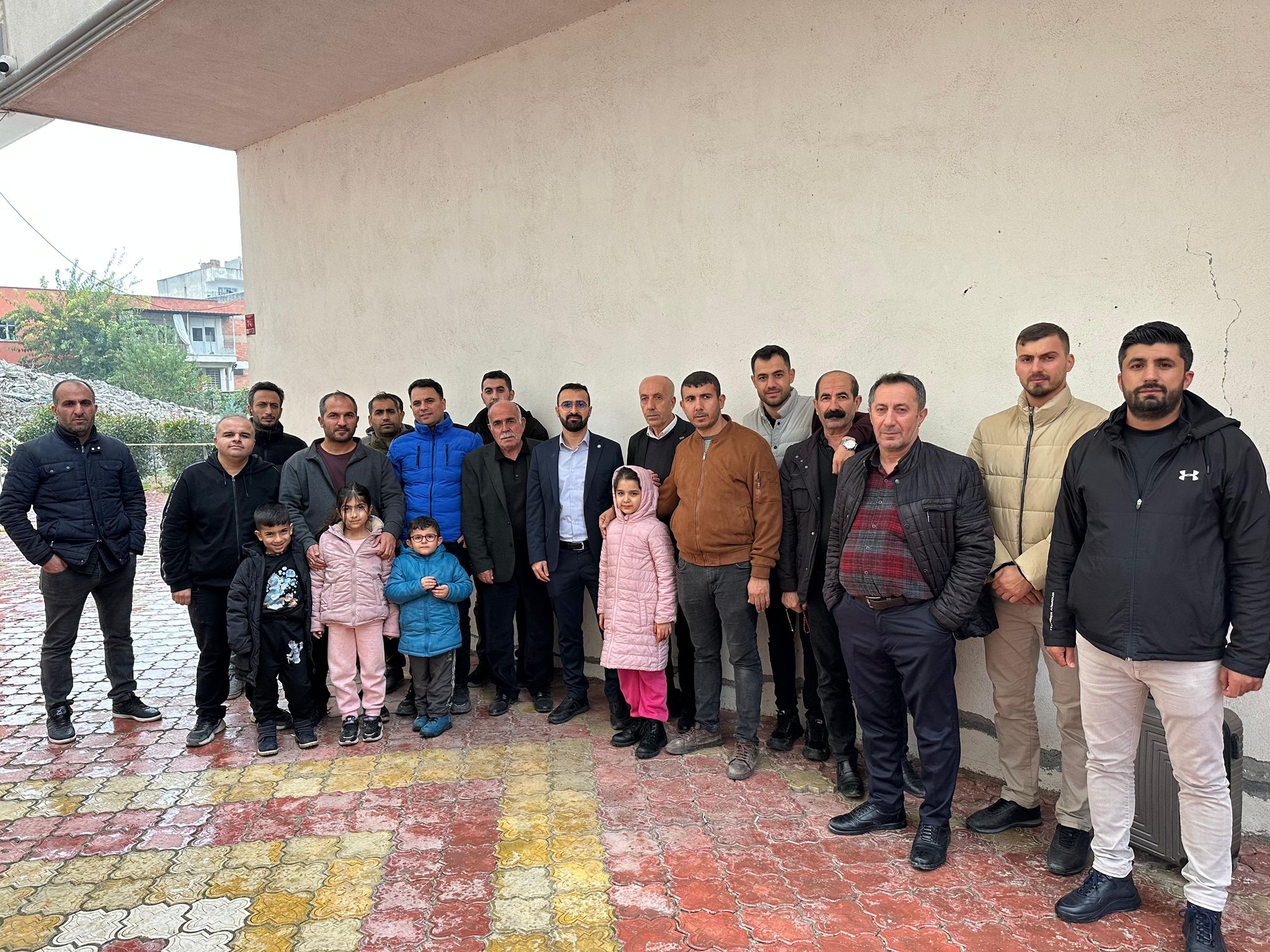 ‘Yıkım mağdurlarına’ ziyaret