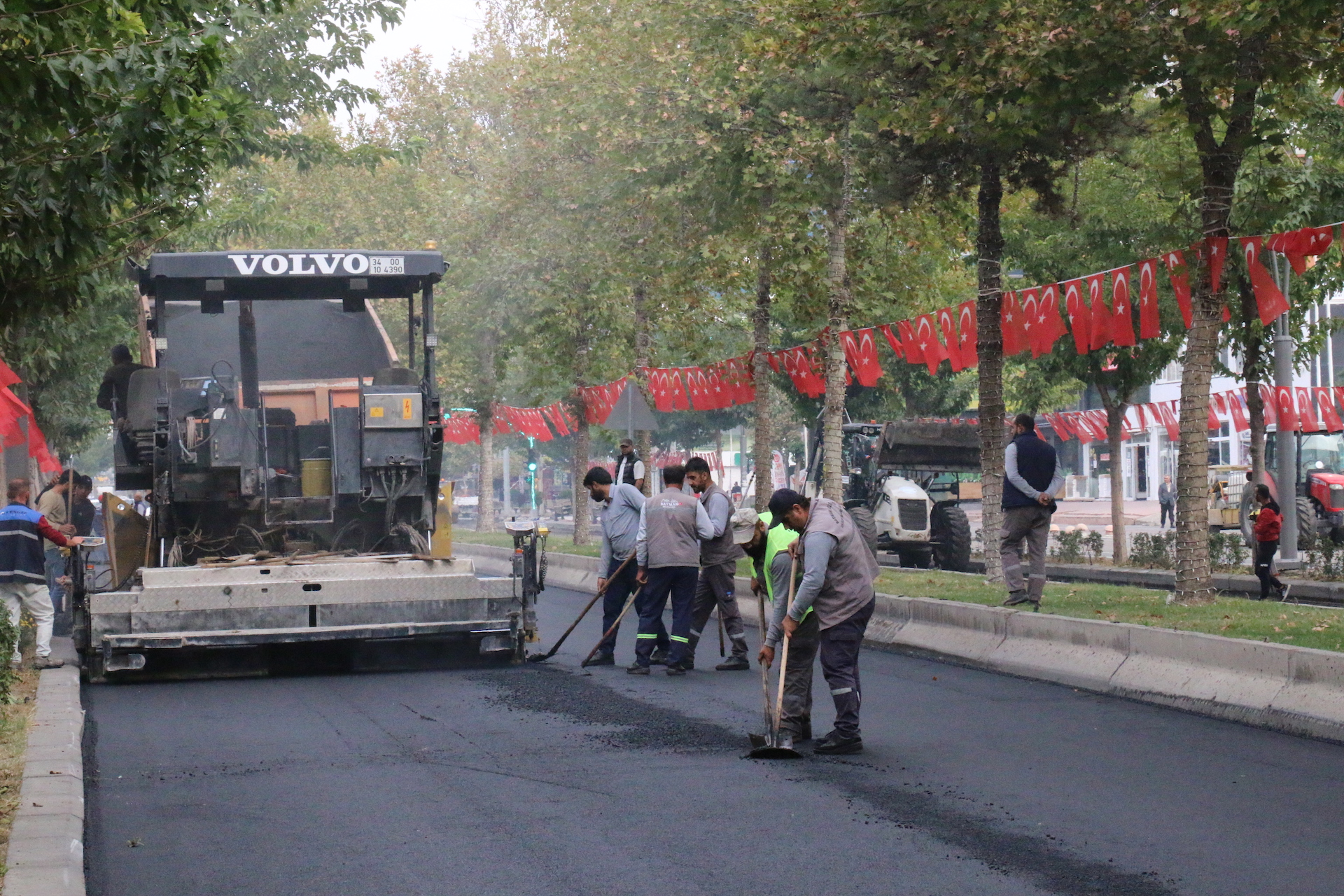 Yollara 101 bin ton asfalt