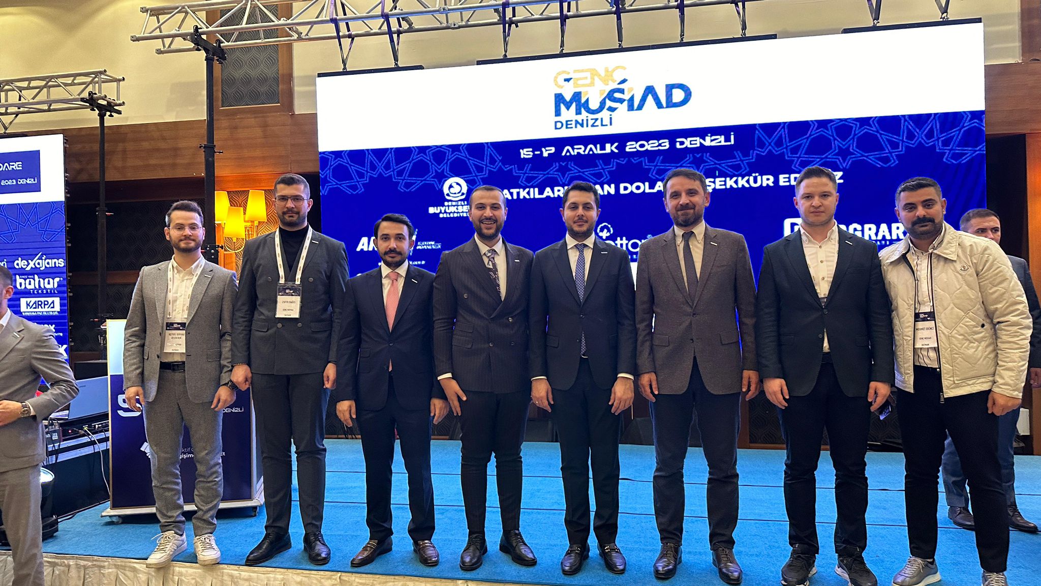 GENÇ MÜSİAD toplantısına katıldılar