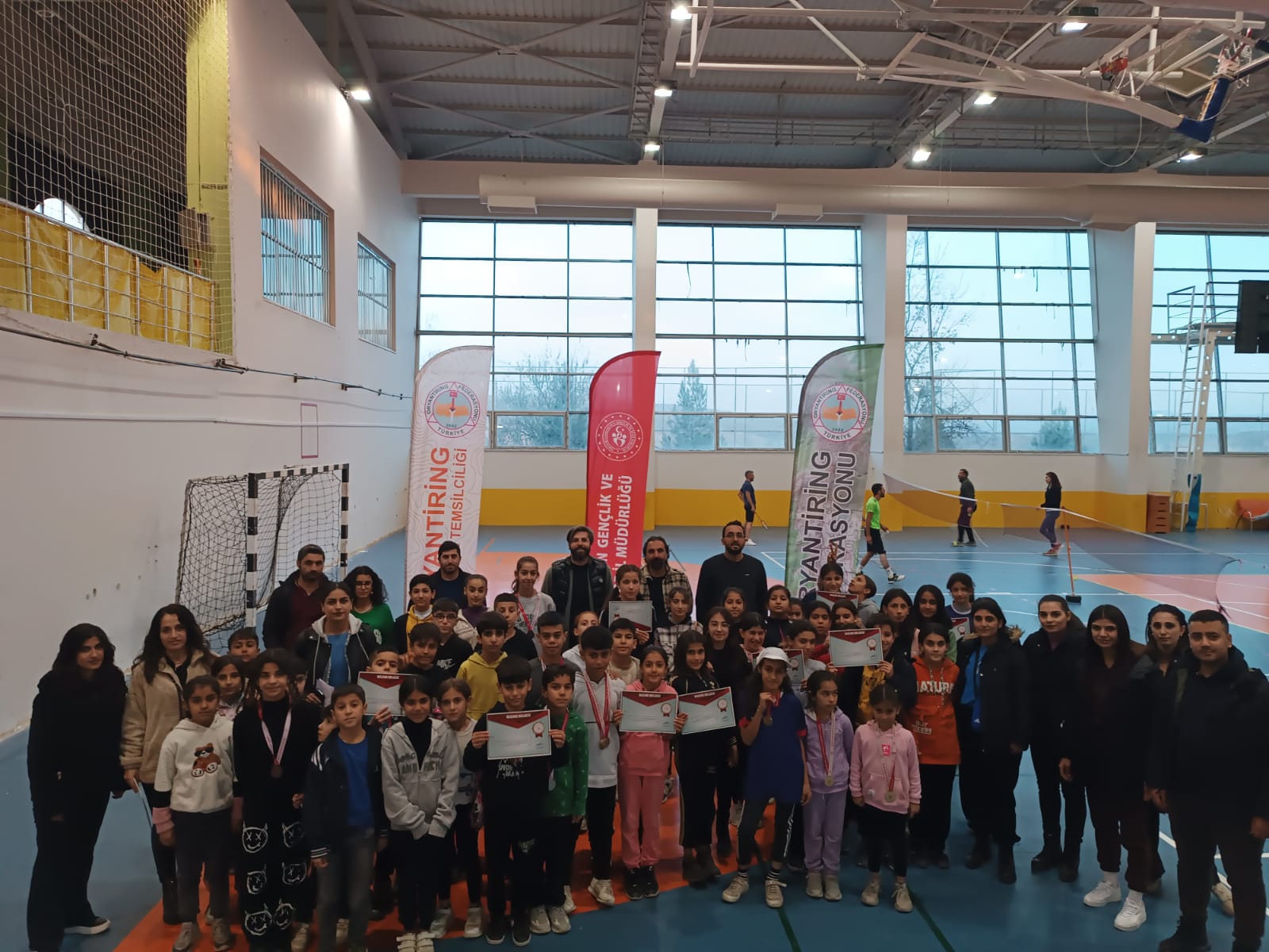 Kampüste oryantiring yarışması