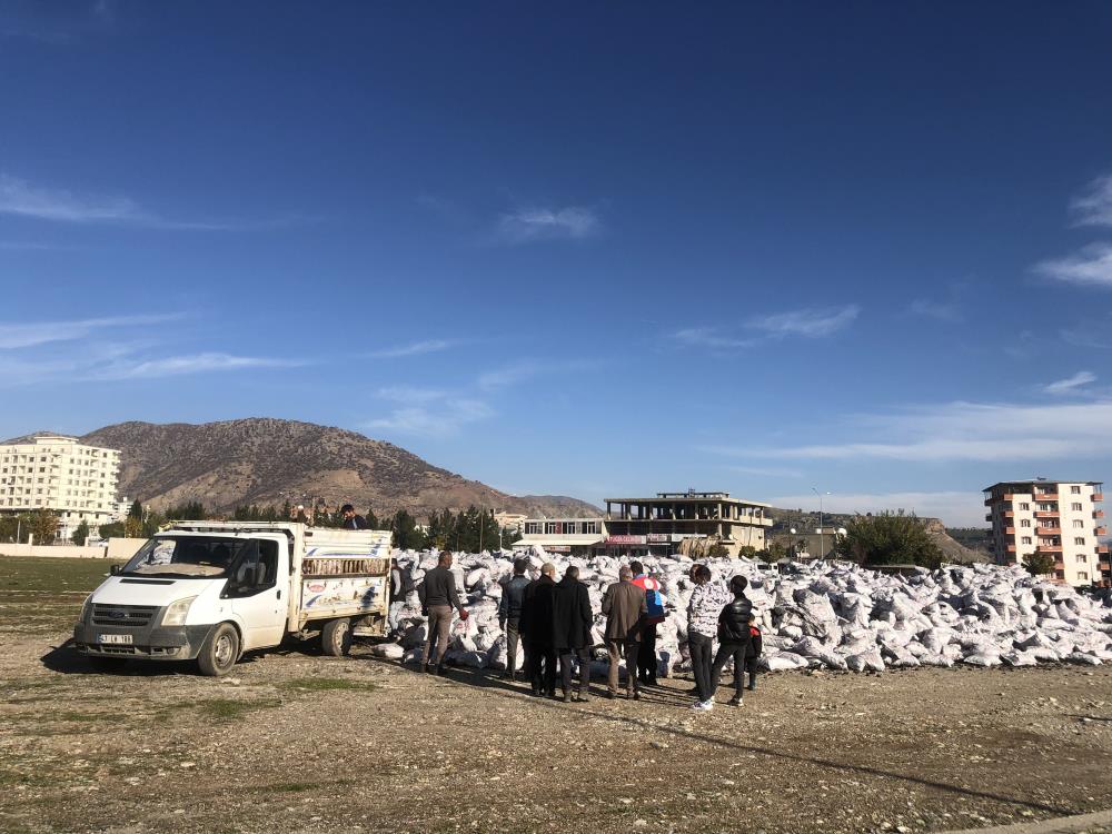 Kömür dağıtımına başlandı