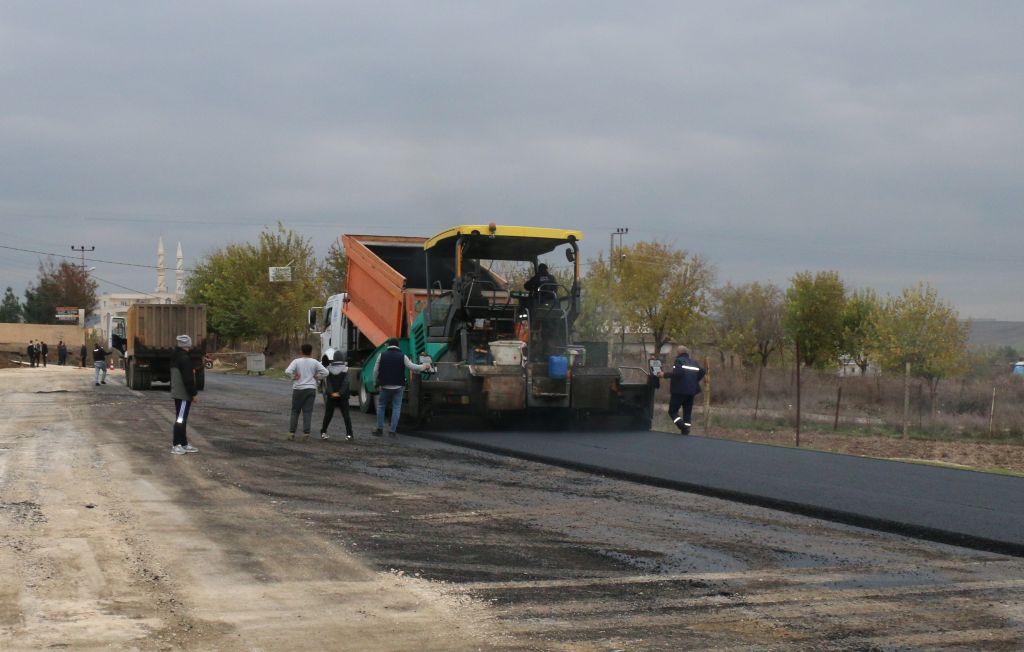 Korik’te yollar asfaltlandı
