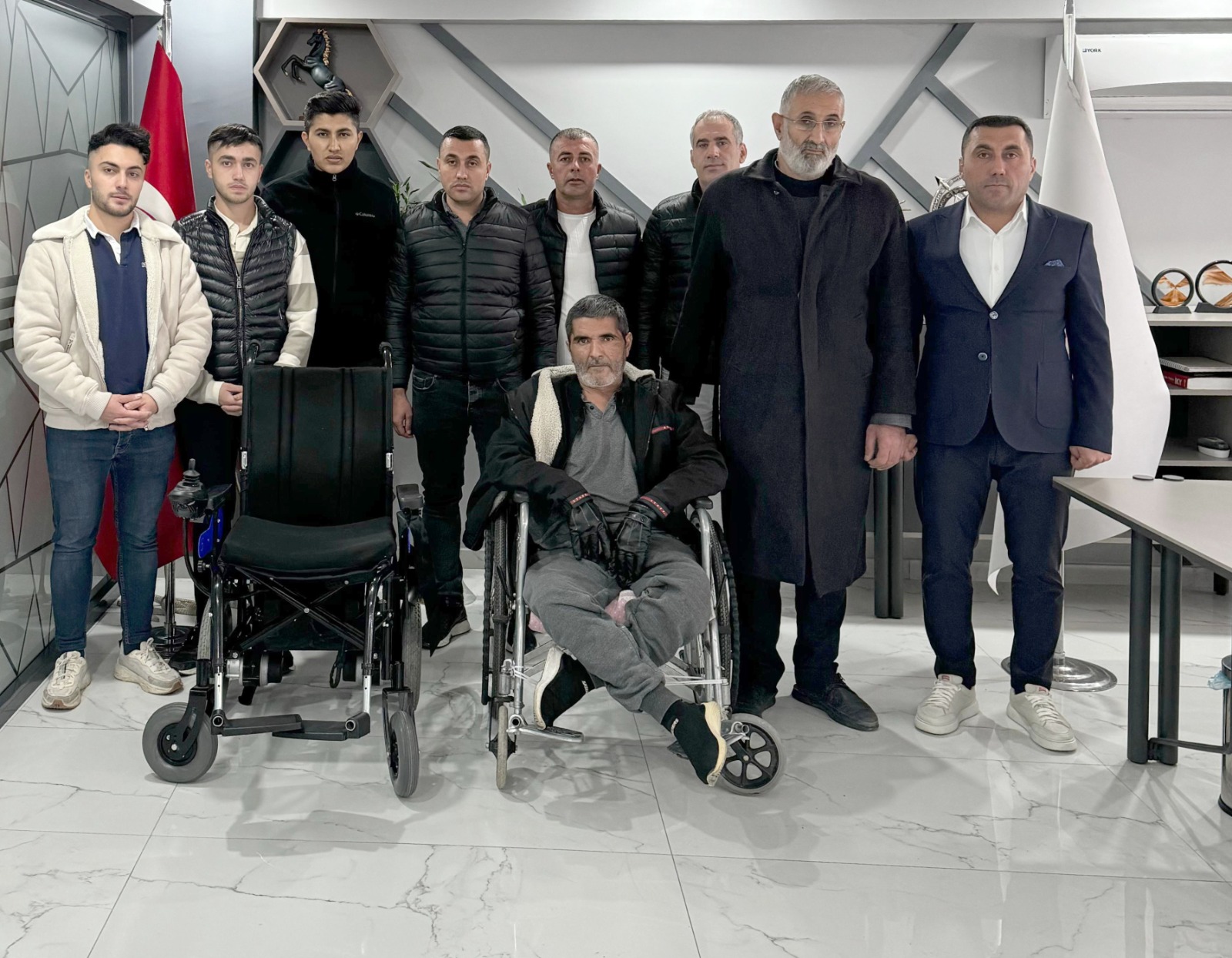 Şah-Mar’dan engelli vatandaşa jest