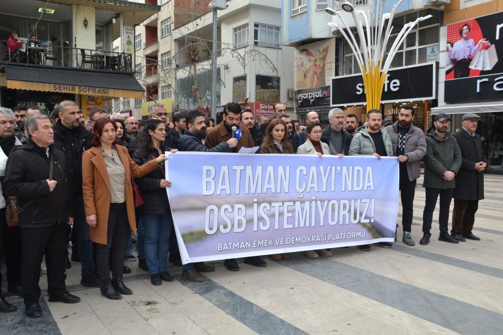 “Batman çayında OSB katliamdır”