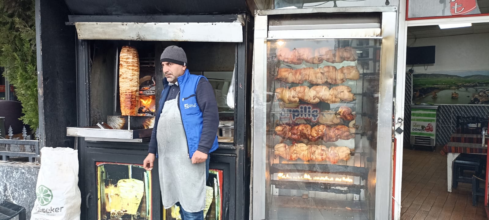 Fırında çevirme tavuk 150 lira oldu