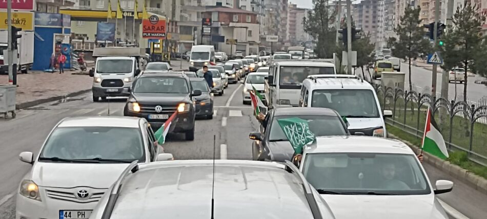 Gazze’ye özgürlük konvoyu