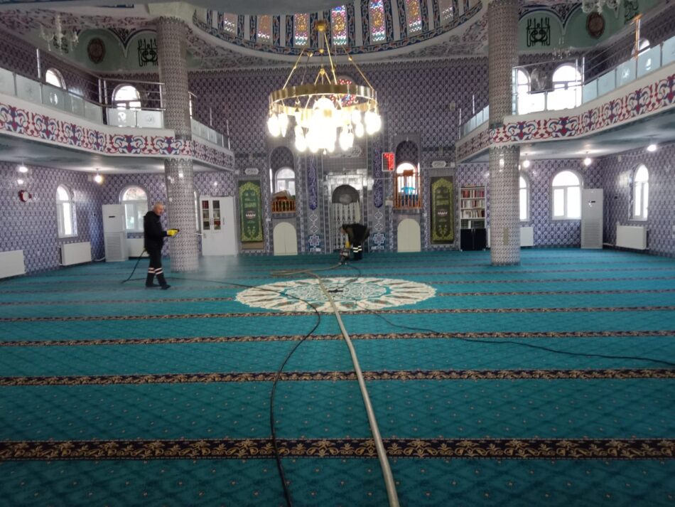 İlçelerde camiler temizleniyor