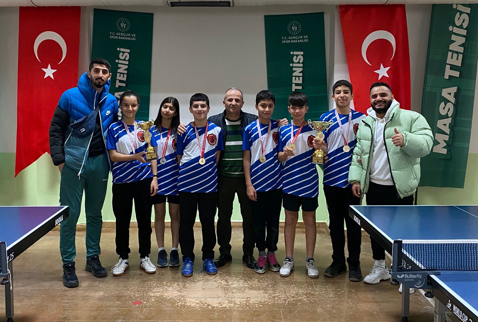 Masa tenisi sona erdi