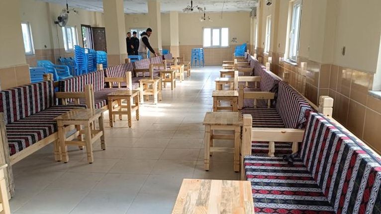 Taziye evlerine sedir desteği