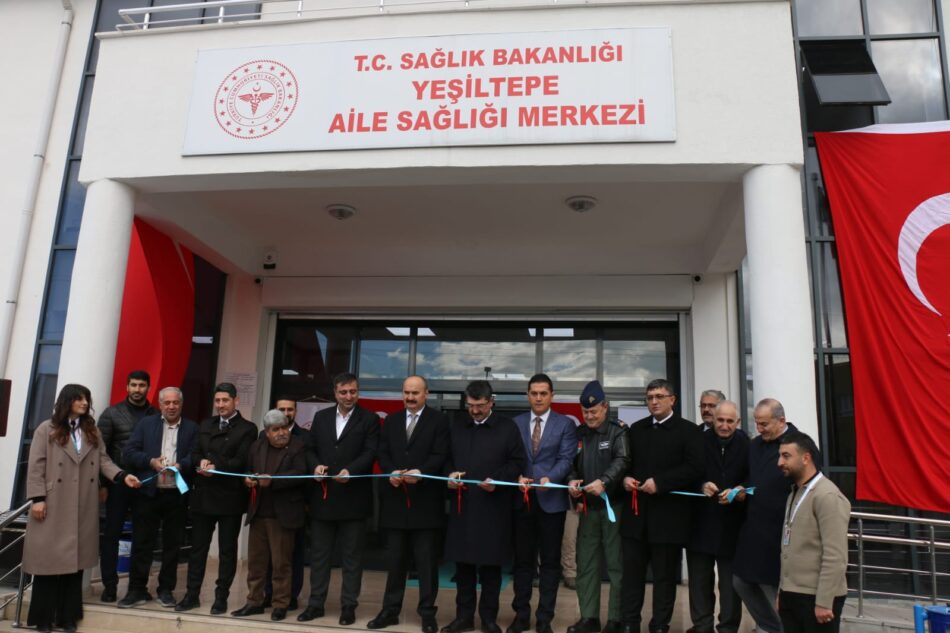 Yeşiltepe Aile Sağlık Merkezi açıldı