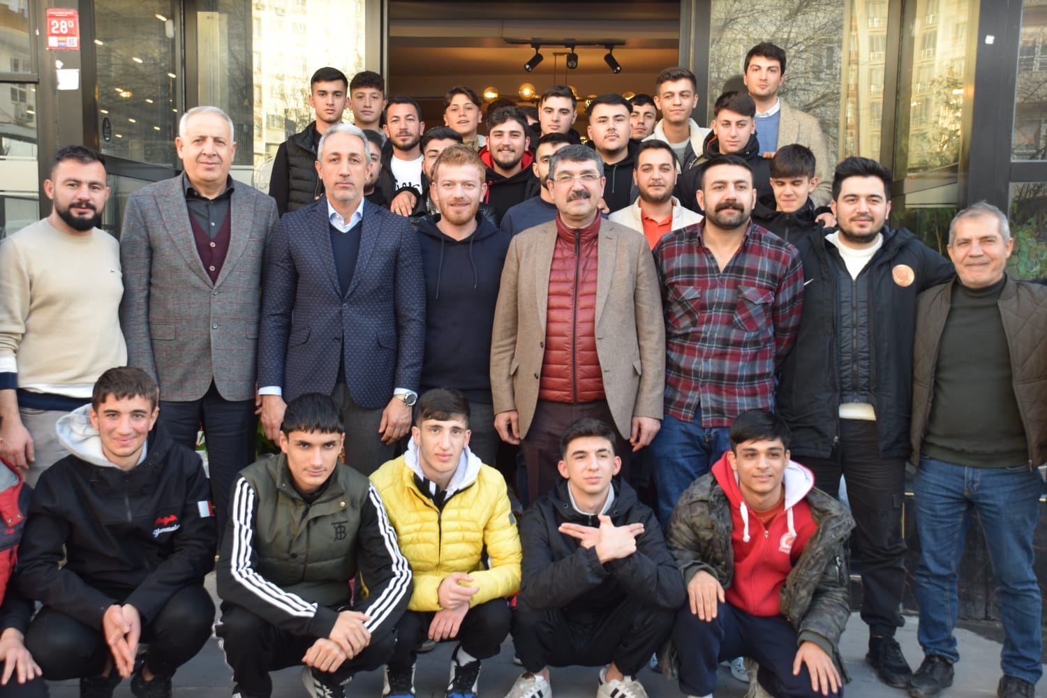 Nasıroğlu, taraftar grubuyla biraraya geldi