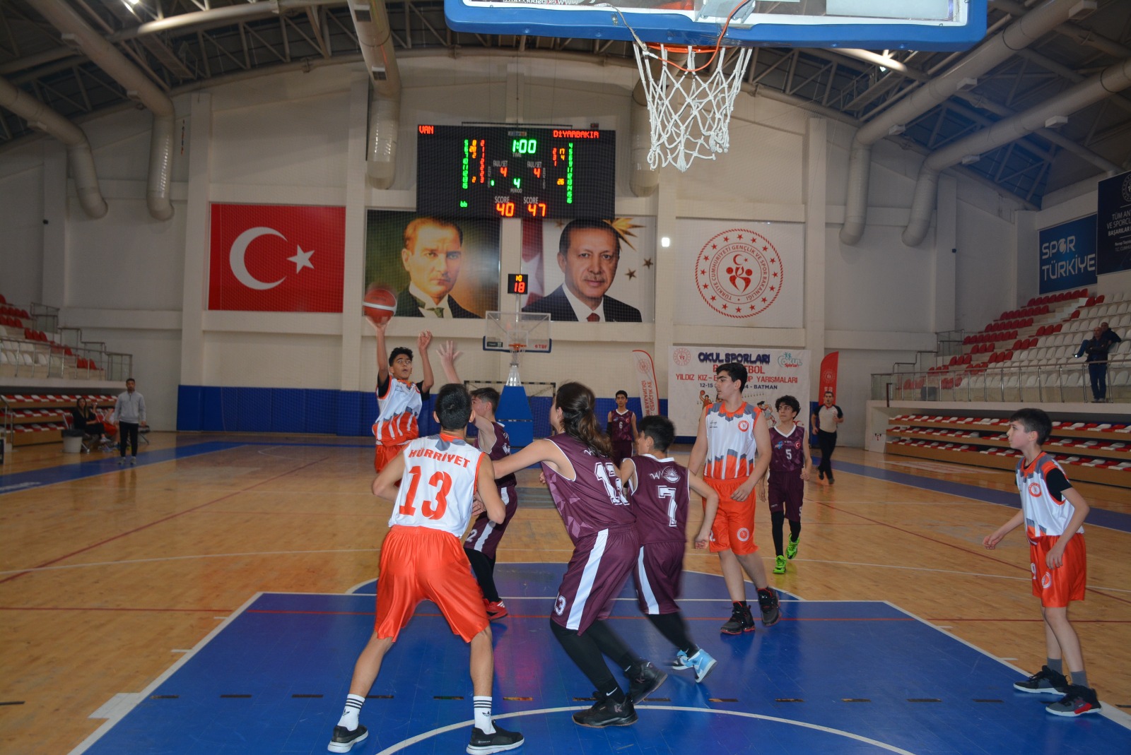 400 Yıldız basketbolcu Batman’da
