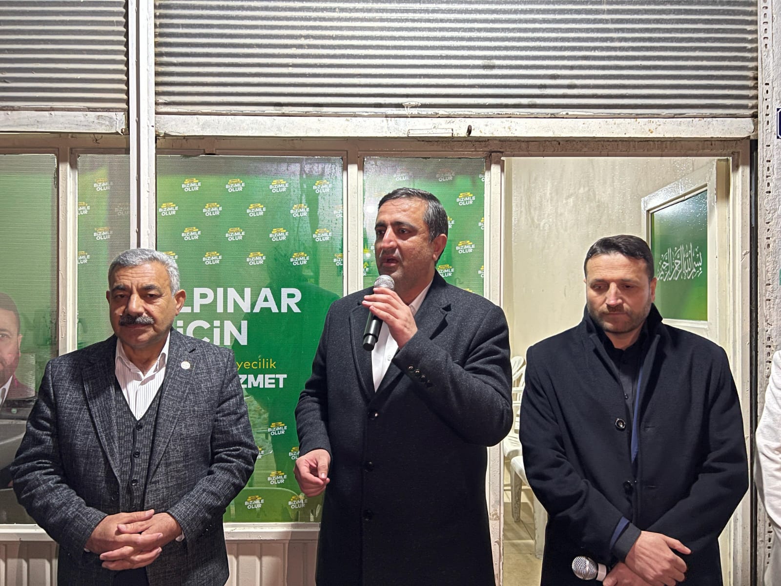 HÜDA PAR Balpınar seçim lokali açıldı