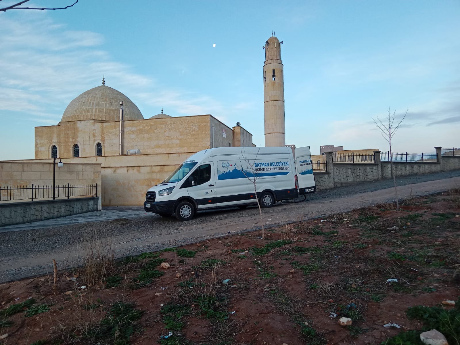 Antik kentte camiler temizlendi