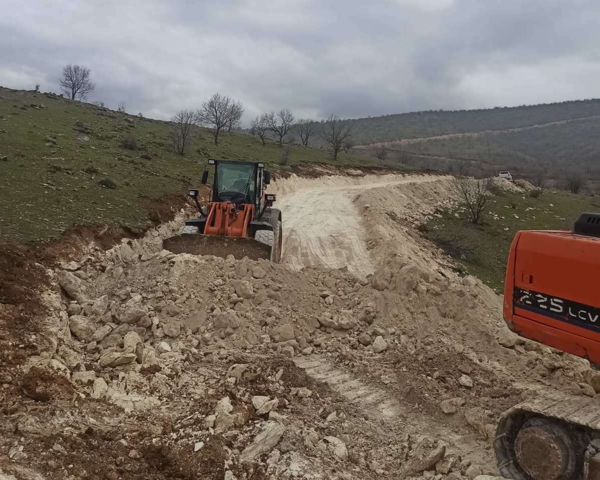 Çatalsu mezrasına yeni yol