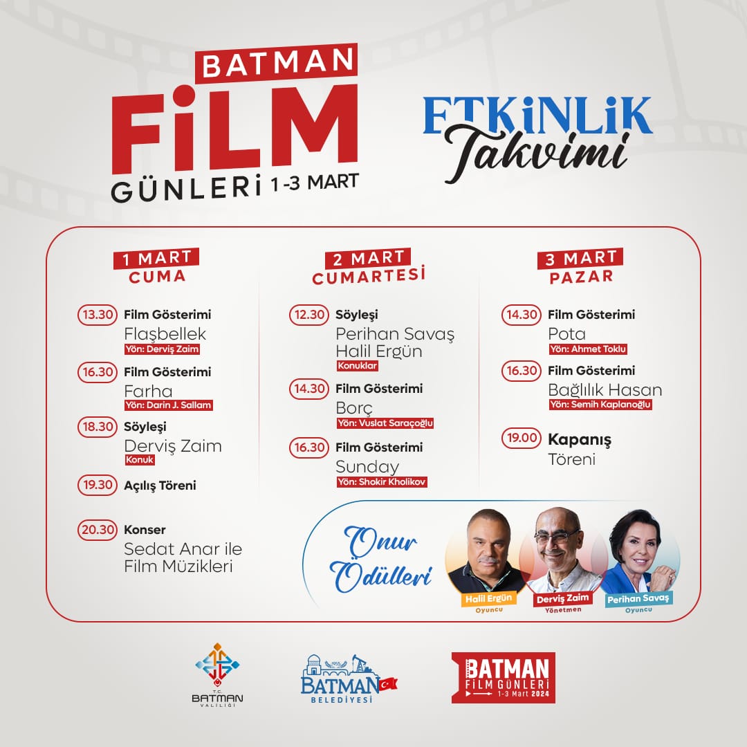 Film günleri başlıyor