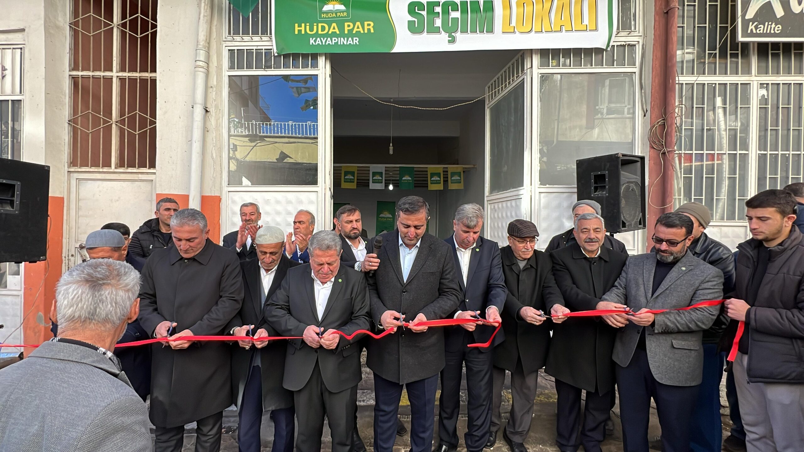 HÜDA PAR, Kayapınar’a lokal açtı
