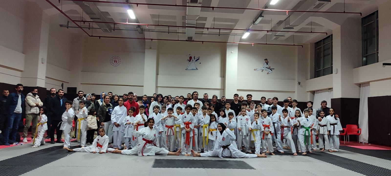 Karate KYU kuşak sınavına ilgi