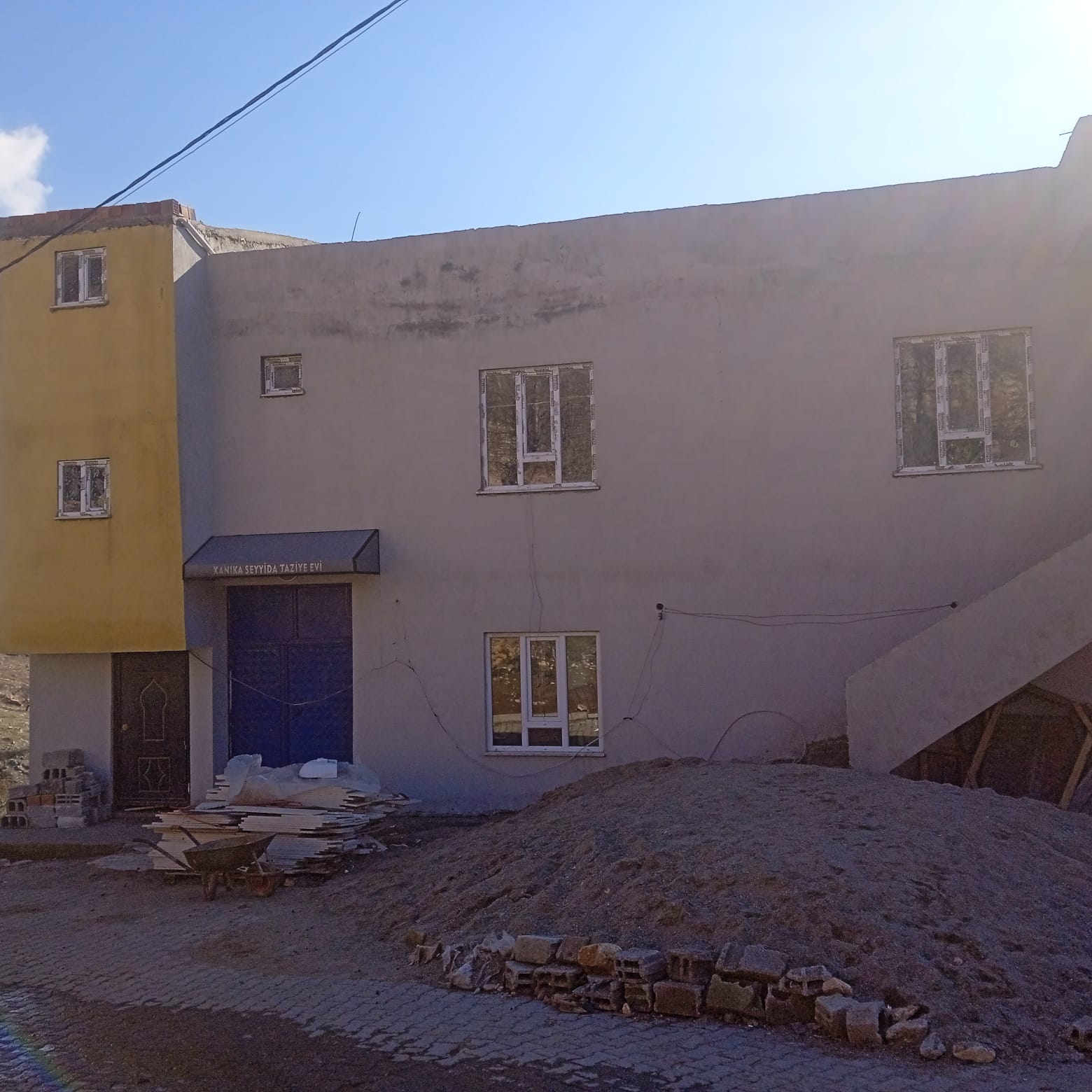 Köylülerden taziye evi için destek talebi