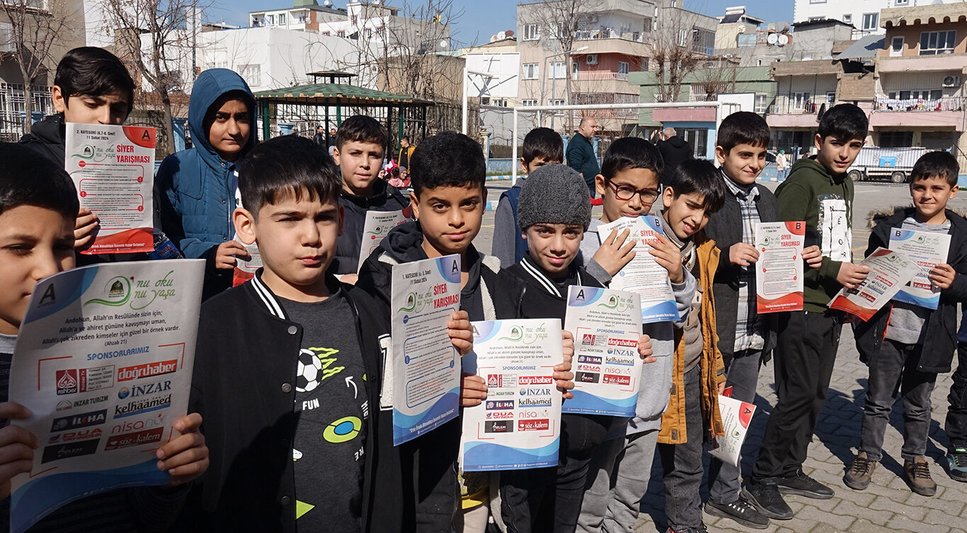 “Peygamberimizin hayatını öğrendik”