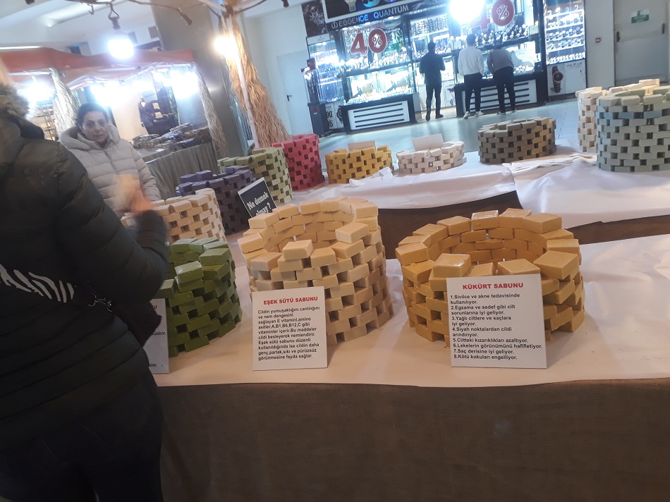 Şifalı sabunlar ‘Yöresel Fuar’da