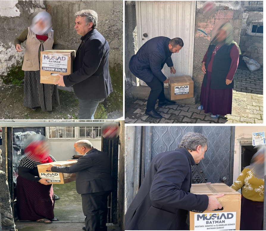 750 Aileye gıda yardımı