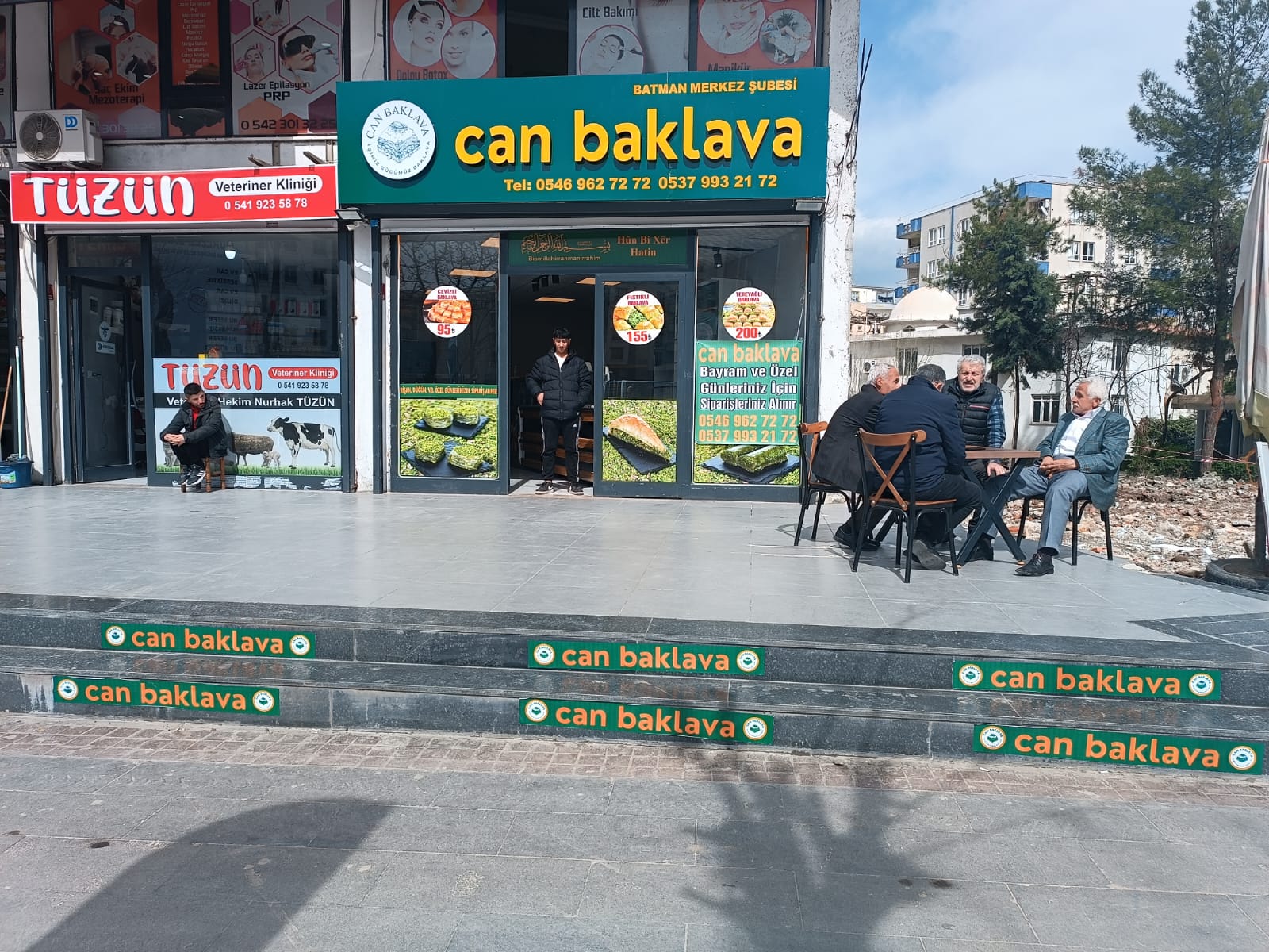 Baklavada dev kampanya başlattılar