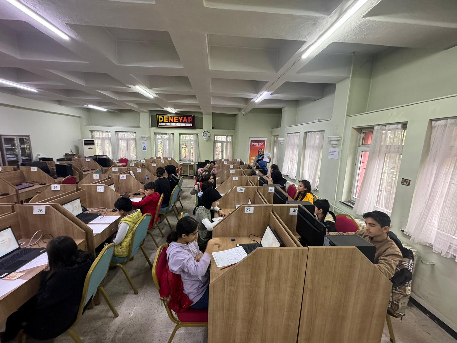 Deneyap atölyelerinde sınav heyecanı