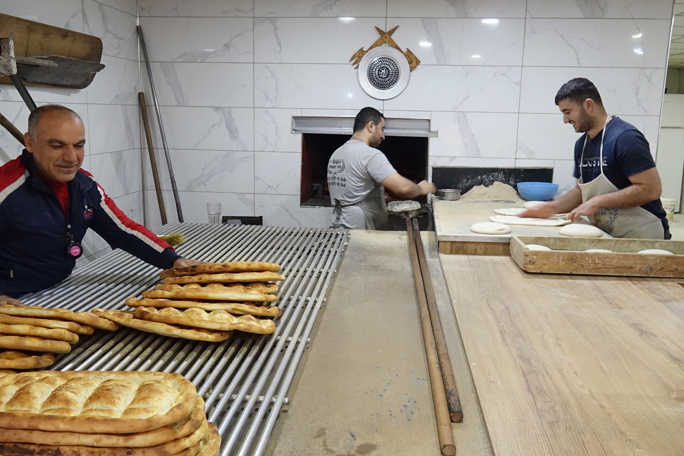 Fırıncıların zorlu Ramazan mesaisi