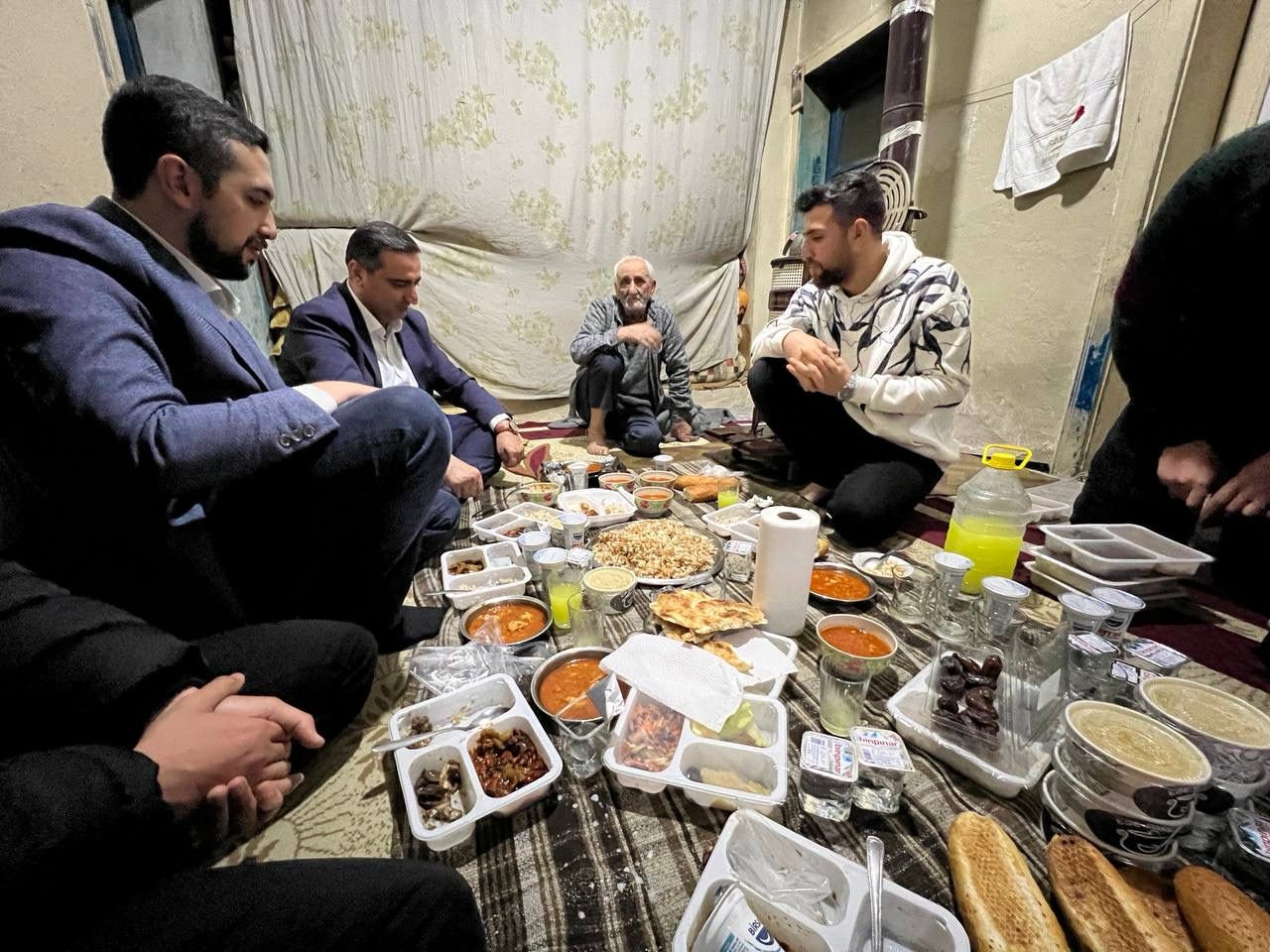 Habip Başkan’ın ailesiyle iftar yaptı